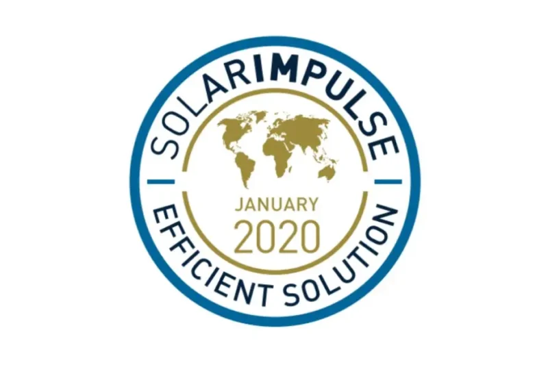 Solar impulse efficient solution badge